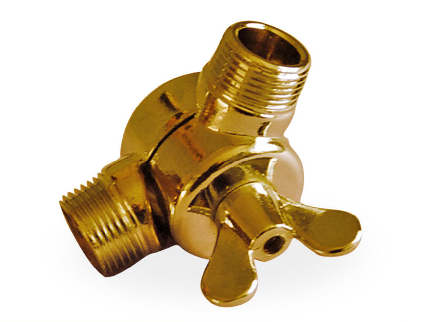 Brass swivel joint