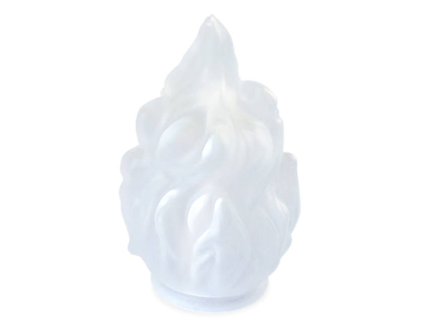 Art Deco FlambeauTorchiereFlame glass light shade