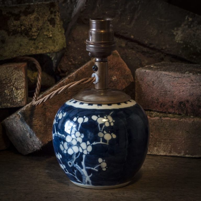 Bottle and Ceramic Table Lamp Kit from Lamps and Lights Ltd