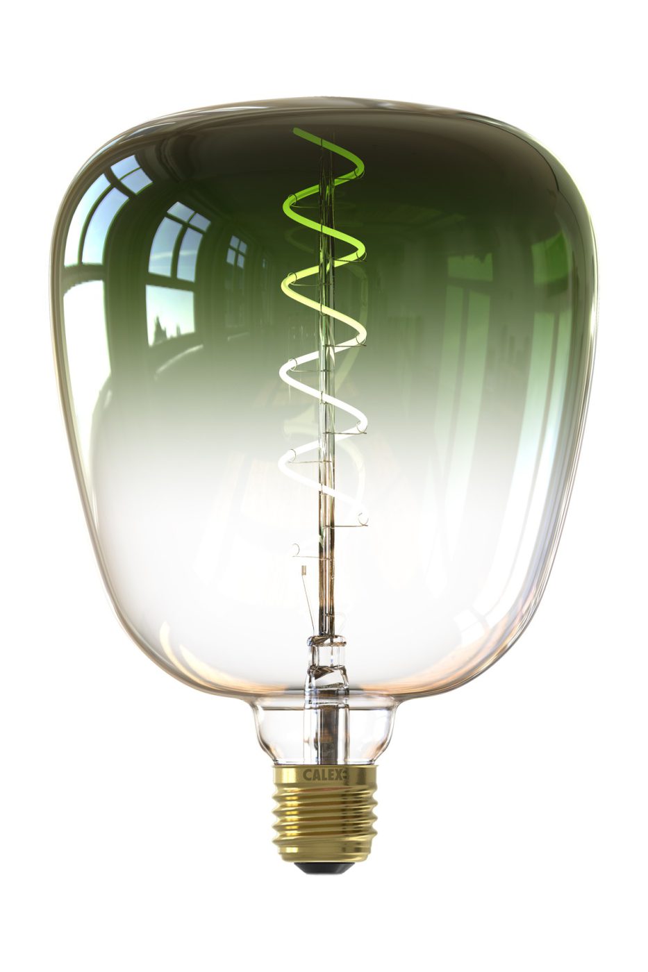 Green decorative bulb