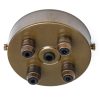 Ceiling Rose antique 4 outlet