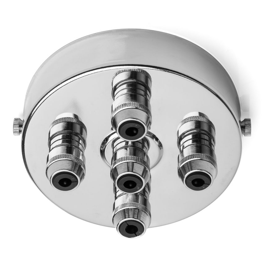 Ceiling Rose chrome 5 outlet