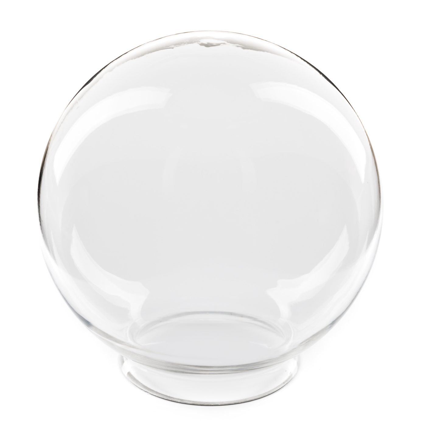 Clear glass light shades - Globe