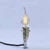 chrome light fitting parts