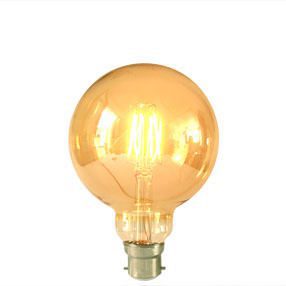 big bulb globe medium gold led filament bc lit crom 150x150