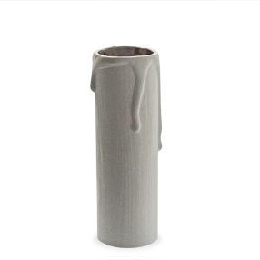 big candle tube 85mm drip white 150x150