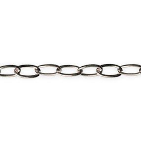 OVAL CHAIN CHROME PLATED 1/2" x 15g MIRROR PICTURE LIGHTING HANGING FENCE CHAINS 