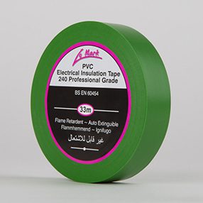 green electrical tape