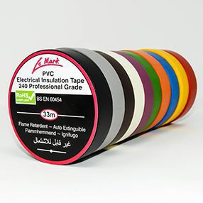 multicolour electrical tape