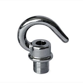 big hardware hook male 10mm chrome 150x150