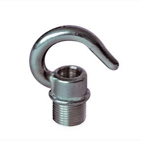 big hardware hook male 13mm chrome 150x150