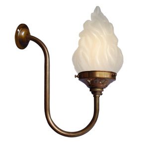 big kits wall light single antique lightshade flambeau 1 150x150