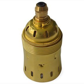 GES brass lampholder