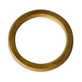 shade ring brass