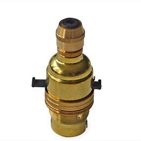 lampholder switch brass