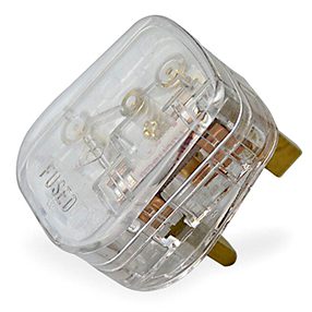 big plug 3pin uk clear lighter 150x150