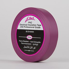purple electrical tape