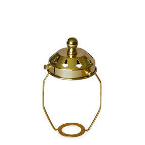 big shade carrier 11cm metal gallery brass 150x150