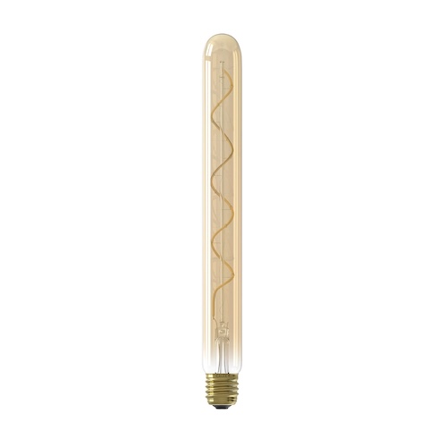 LED filament Long tube light bulb (Spiral effect filament)