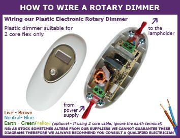 In Line Rocker Lamp Switch Matching, How To Wire A Table Lamp Switch Uk