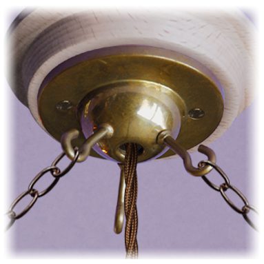 Ceiling Bowl Hooks - Flycatcher shade hooks - from Lamps and