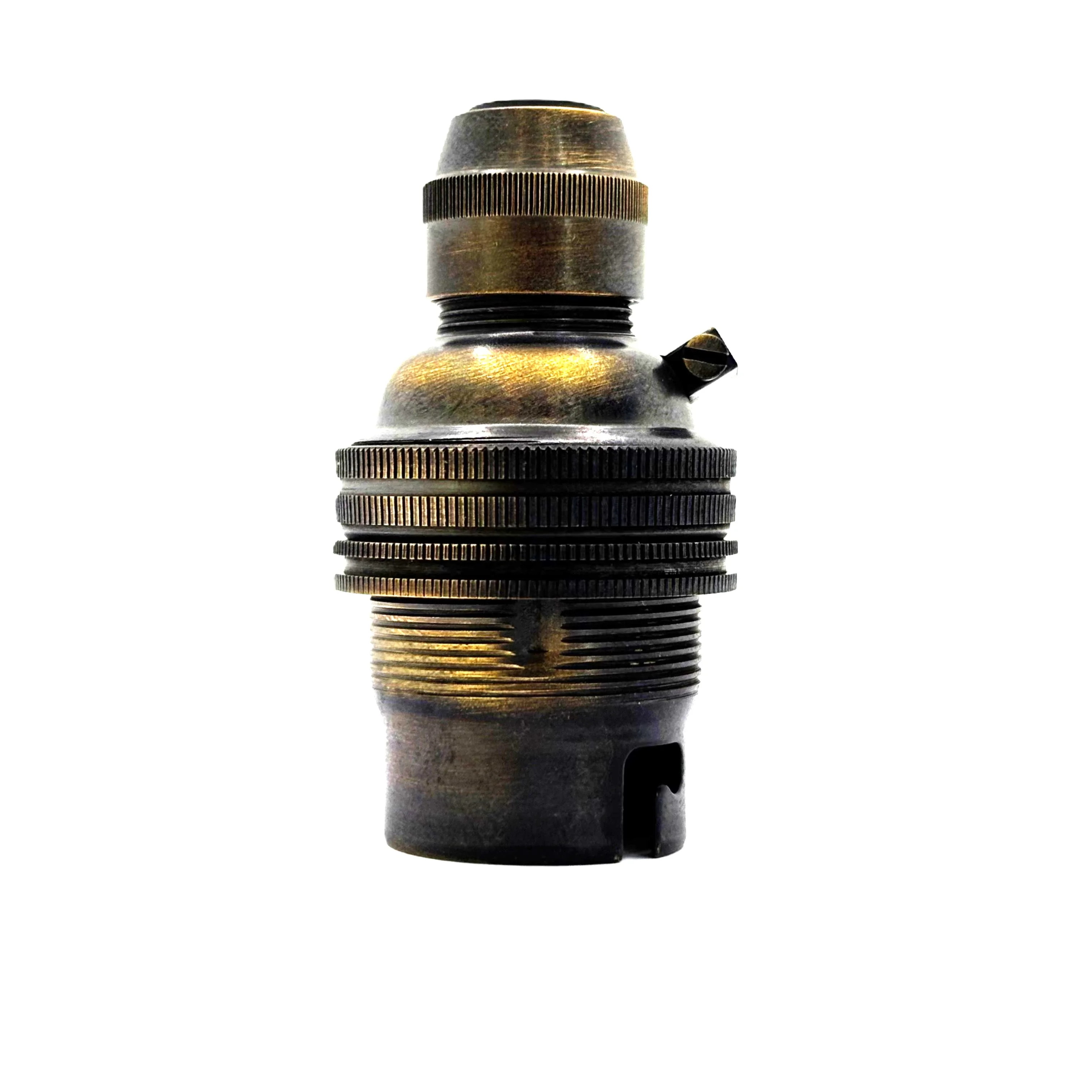Lampholder Bayonet Cap (B22 | BC) with Cord Grip and Shade Rings - Image 6