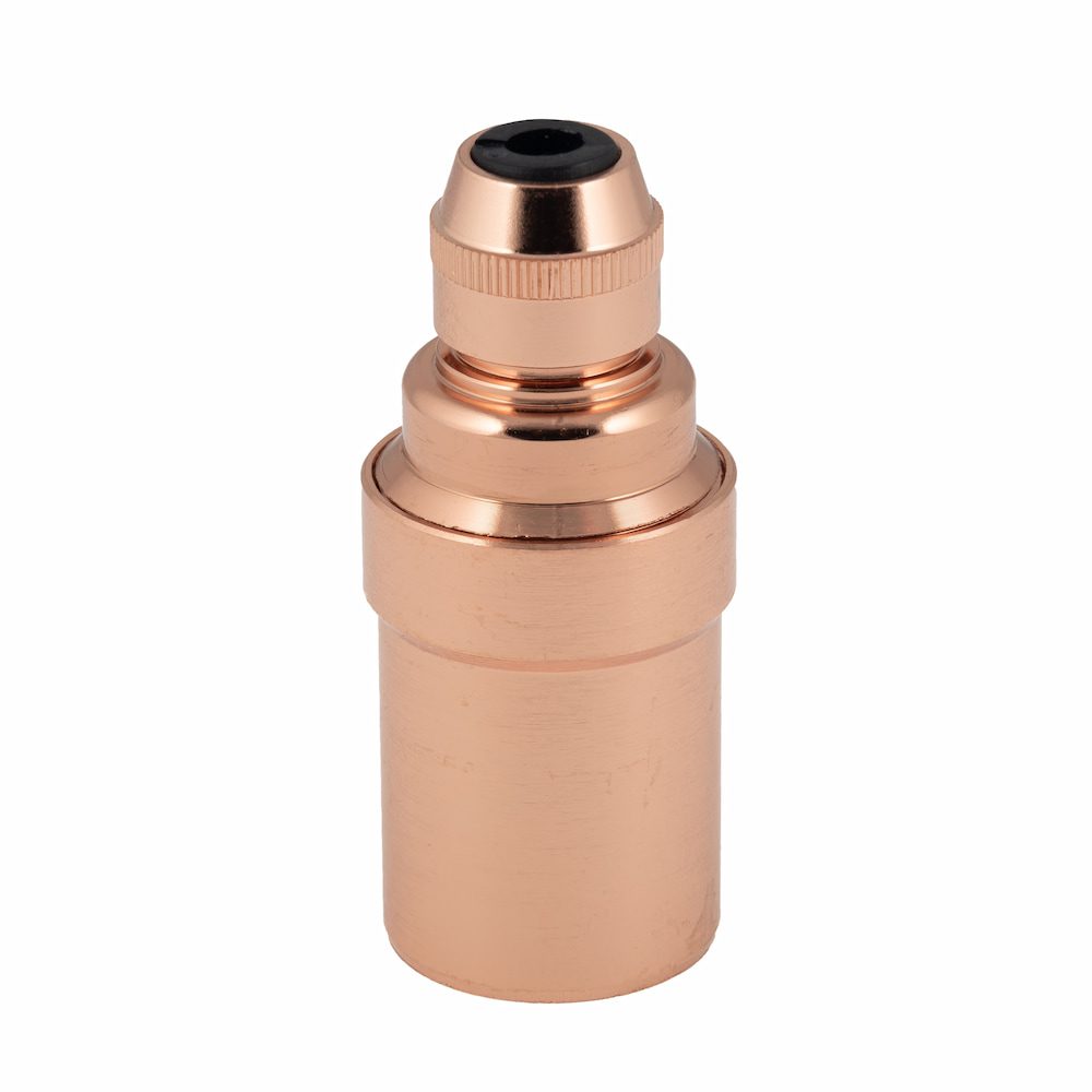 Copper lampholder SES